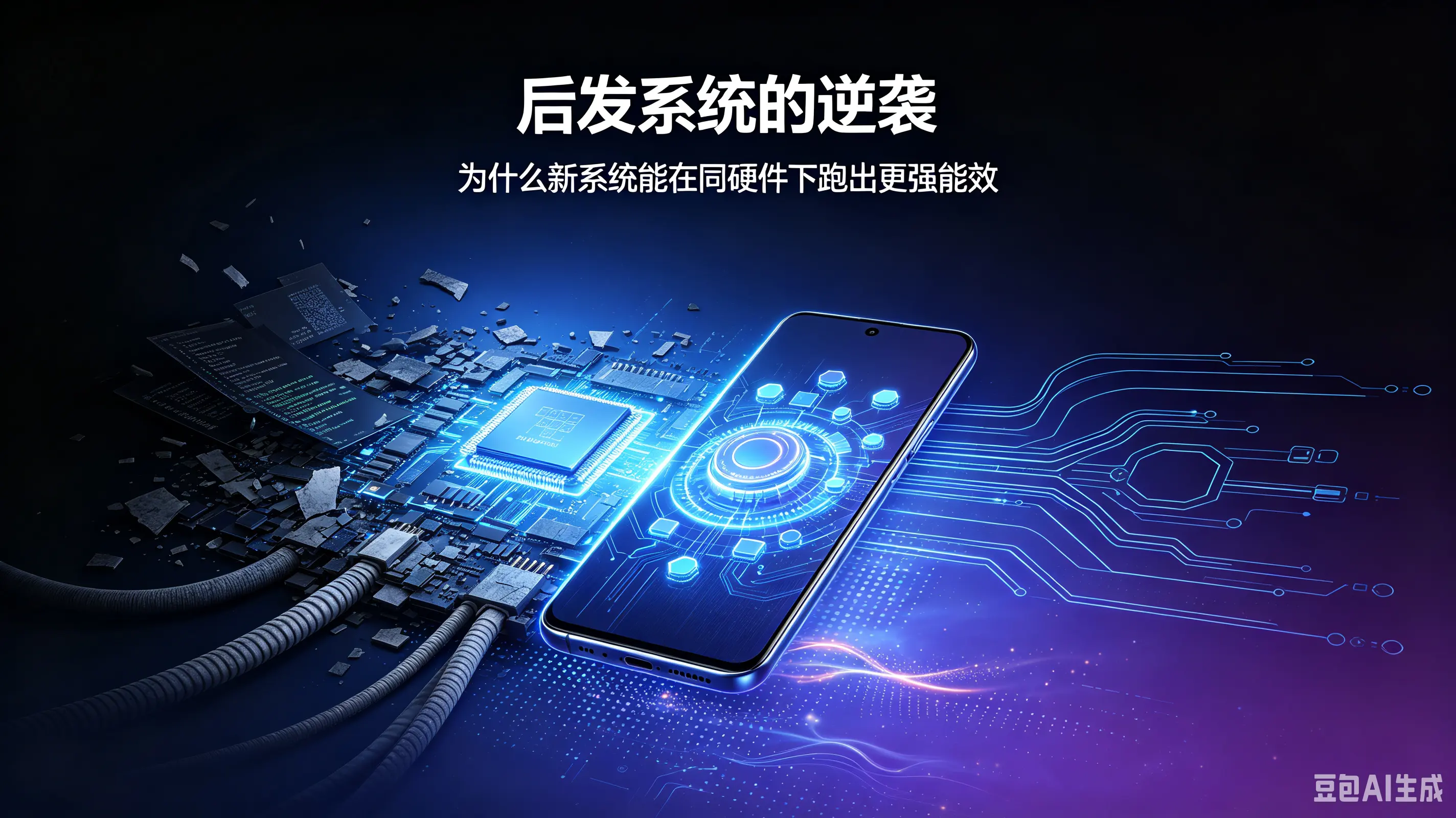 后发系统的逆袭：摆脱代码屎山，为何新系统总能在同硬件下跑出更强能效？